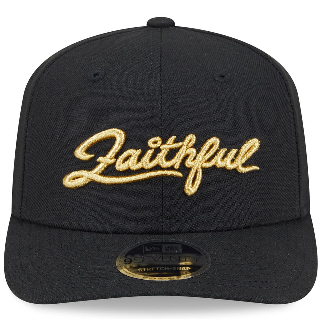 Black 49er Faithful Cap with Sequins SAN FRANCISCO 49ERS THE 49ER FAITHFUL CLASSIC JET BLACK NEW  main image 4