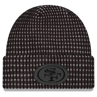 San Francisco 49ers New Era 2026 Sideline Cold Weather  Cuffed Knit Hat - Black