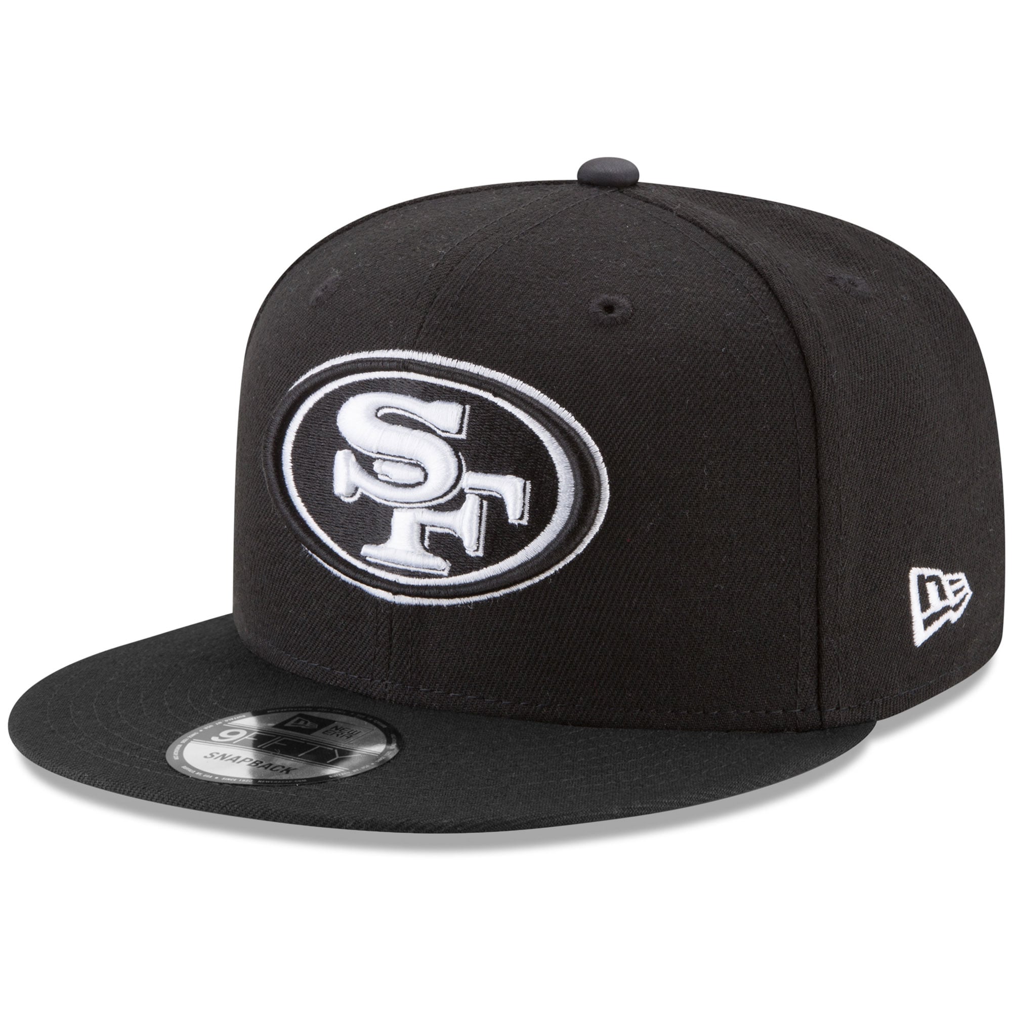 【海外限定】ニューエラ 59FIFTY サンフランシスコ49ers ブラック Men's San Francisco 49ers New Era Black B-Dub 9FIFTY Adjustable Hat