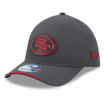 San Francisco 49ers New Era 2026 Sideline Cold Weather  39THIRTY M-Crown Stretch Hat - Charcoal