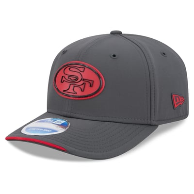 San Francisco 49ers New Era 2026 Sideline Cold Weather  9SEVENTY Adjustable Hat - Charcoal