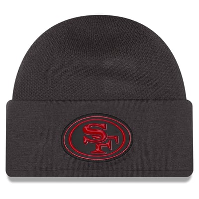 San Francisco 49ers New Era 2026 Sideline Cold Weather  Skully Knit Hat - Charcoal