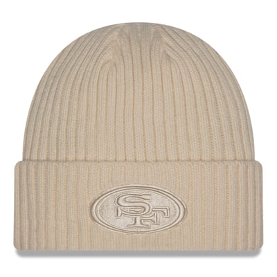  San Francisco 49ers New Era Color Pack Cuffed Knit Hat - Cream