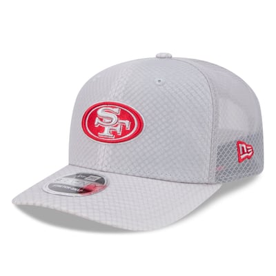San Francisco 49ers New Era Jock 9SEVENTY Adjustable Hat - Gray
