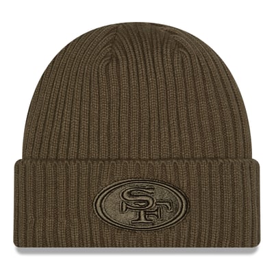  San Francisco 49ers New Era Color Pack Cuffed Knit Hat - Olive