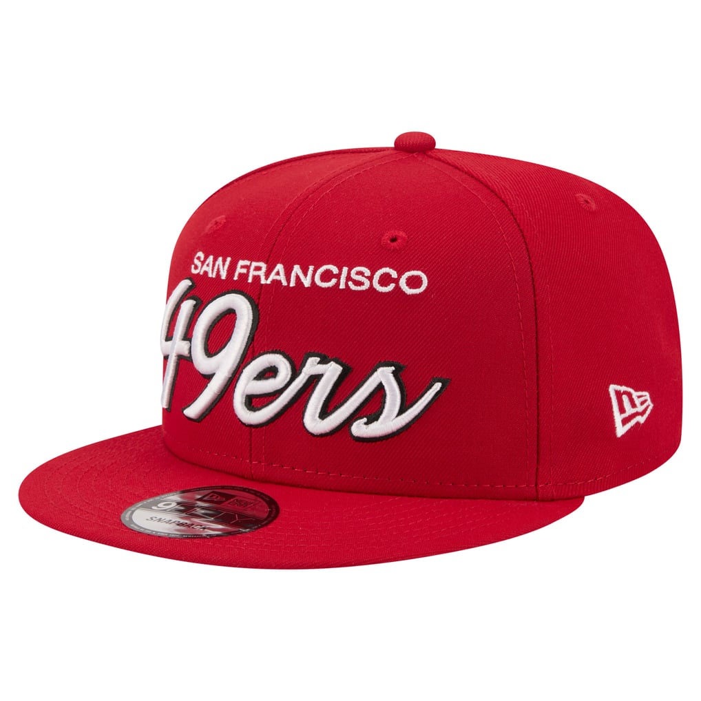  San Francisco 49ers New Era Core Team Script 9FIFTY Snapback Hat - Scarlet