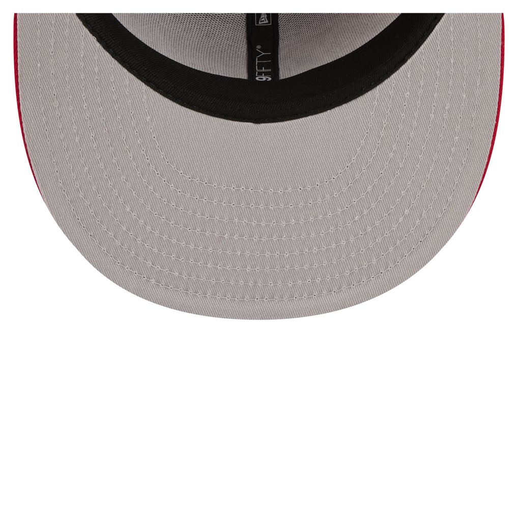  San Francisco 49ers New Era Core Team Script 9FIFTY Snapback Hat - Scarlet