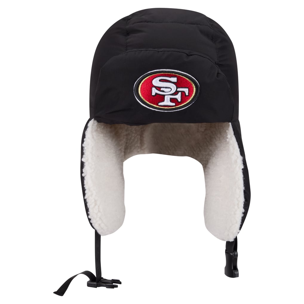 Men's New Era x Alpha Industries Black San Francisco 49ers Puffer ...