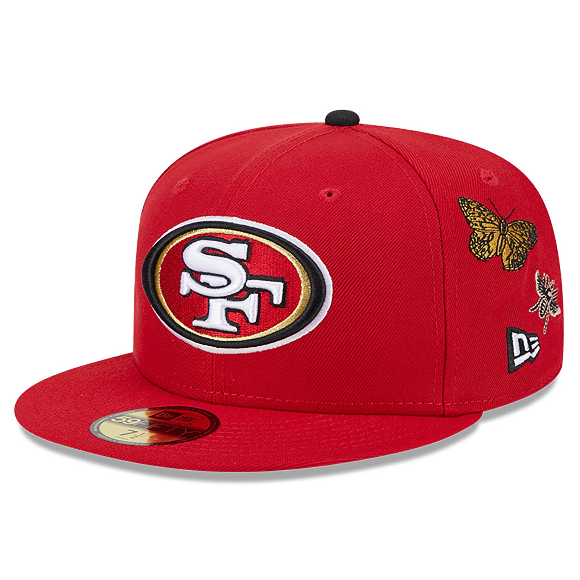 NWT San Francisco 49ers Hat San Francisco 49ers Historic Helmet Pack 9FIFTY Snapback Hat  main image 2