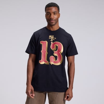 Brock Purdy San Francisco 49ers Nike Rivalries Collection Player Name & Number T-Shirt - Black