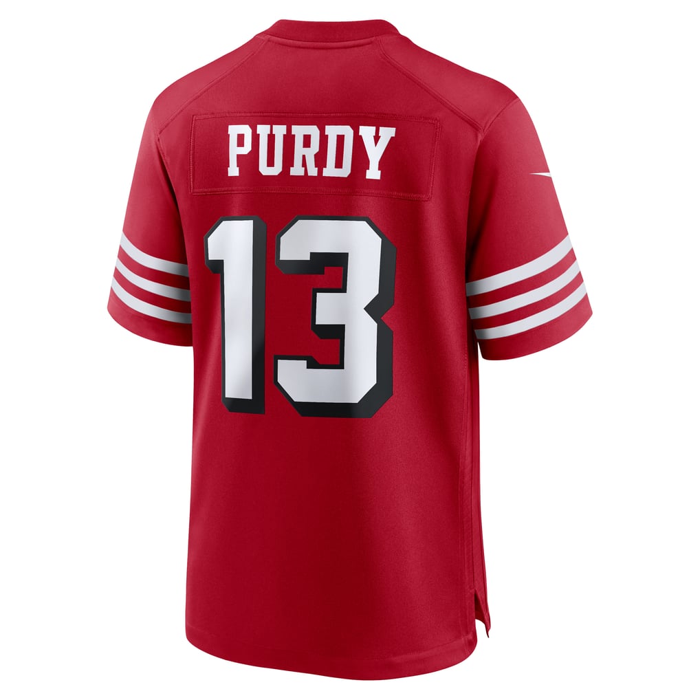 Men's Nike Brock Purdy Scarlet San Francisco 49ers Alternate Game