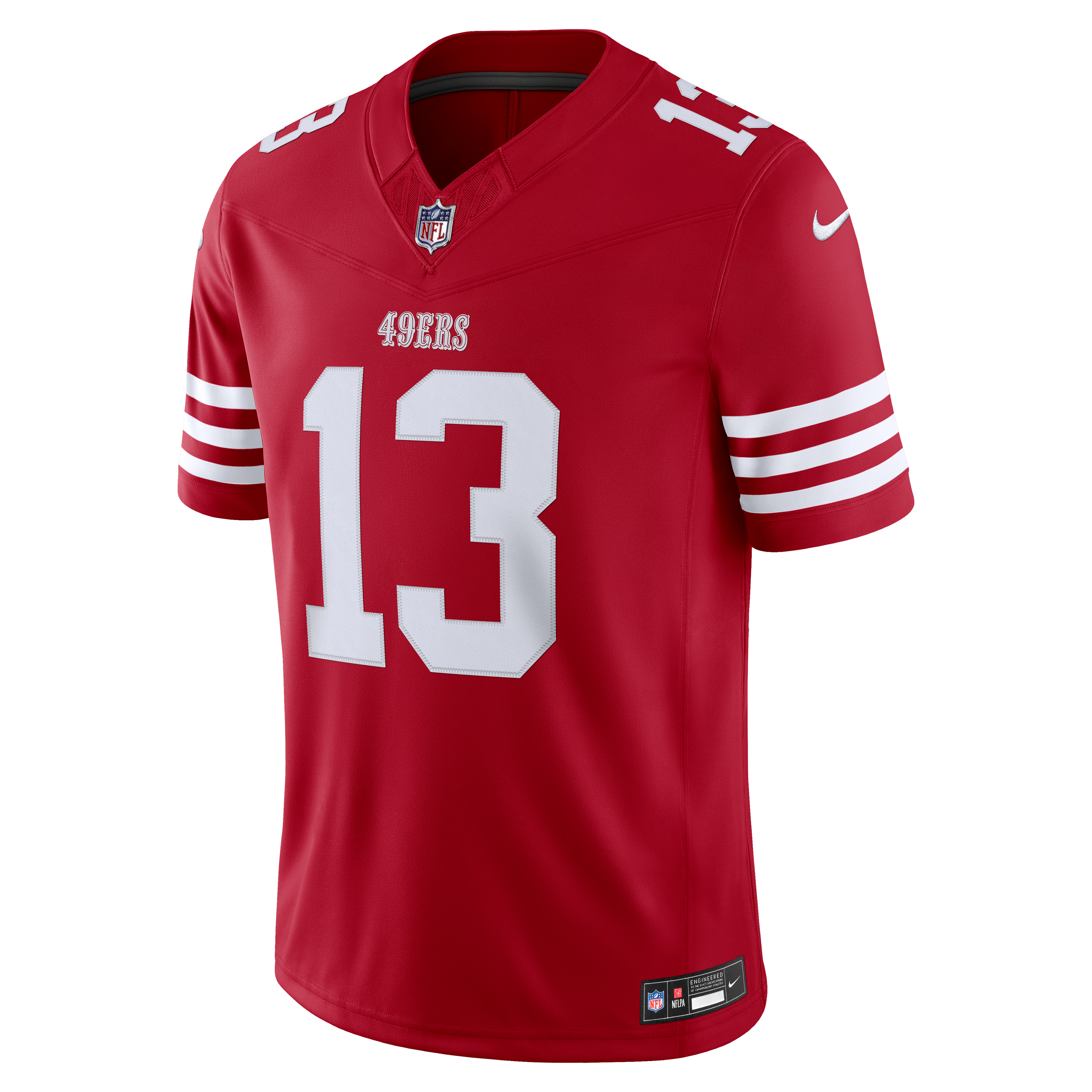 Brock Purdy San Francisco 49ers Team Vapor F.U.S.E. Stitched Limited Jersey Scarlet