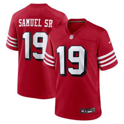 Deebo Samuel Sr San Francisco 49ers Nike Alternate Game Jersey - Scarlet