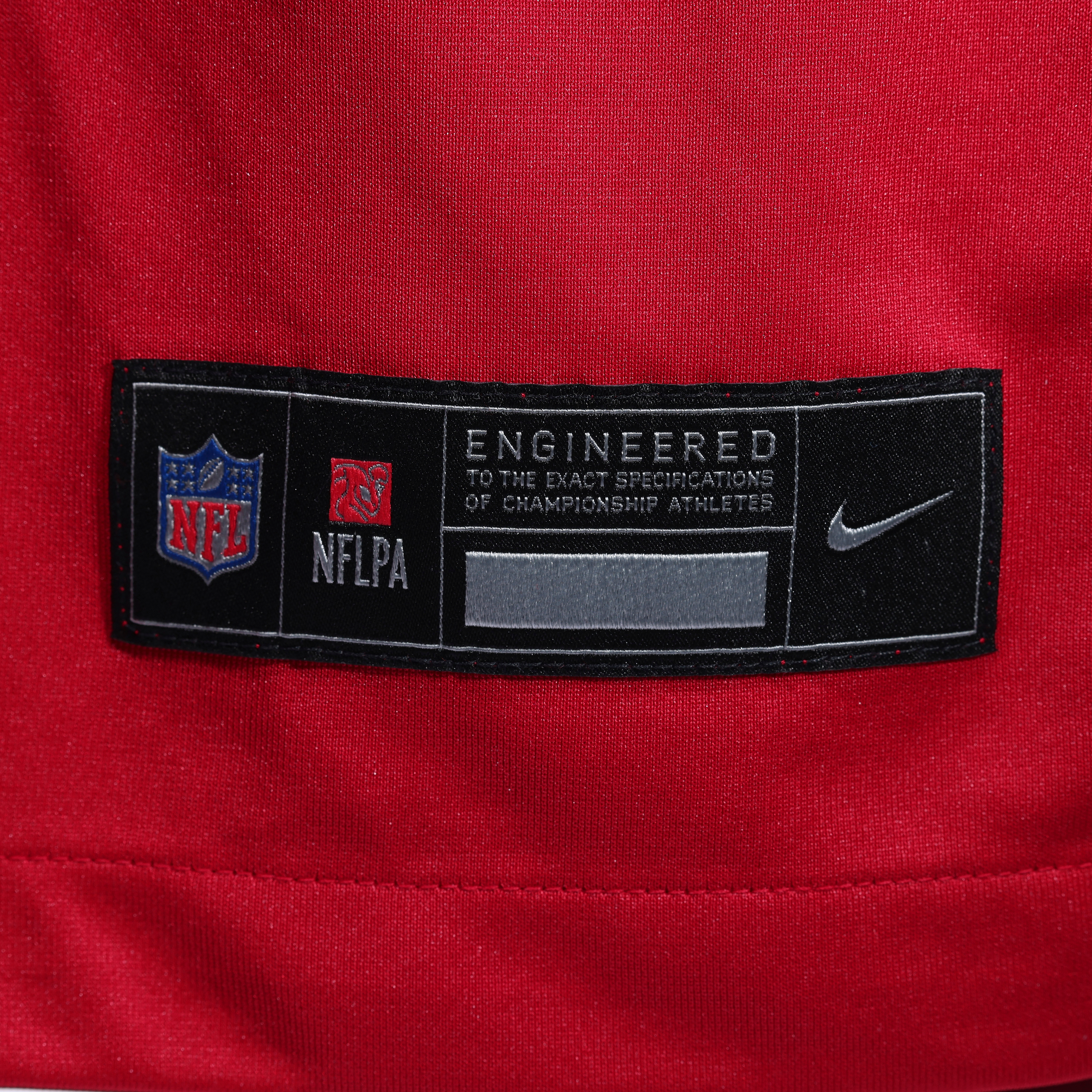Deion Sanders San Francisco 49ers Team Retired Player Game Jersey Scarlet