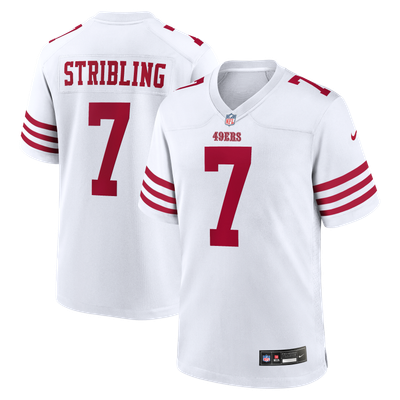 De'Zhaun Stribling San Francisco 49ers Nike Game Jersey - White