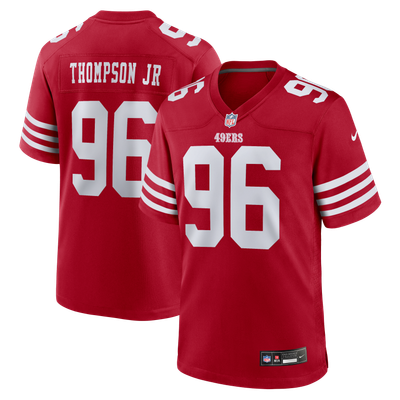James Thompson Jr San Francisco 49ers Nike Team Game Jersey - Scarlet