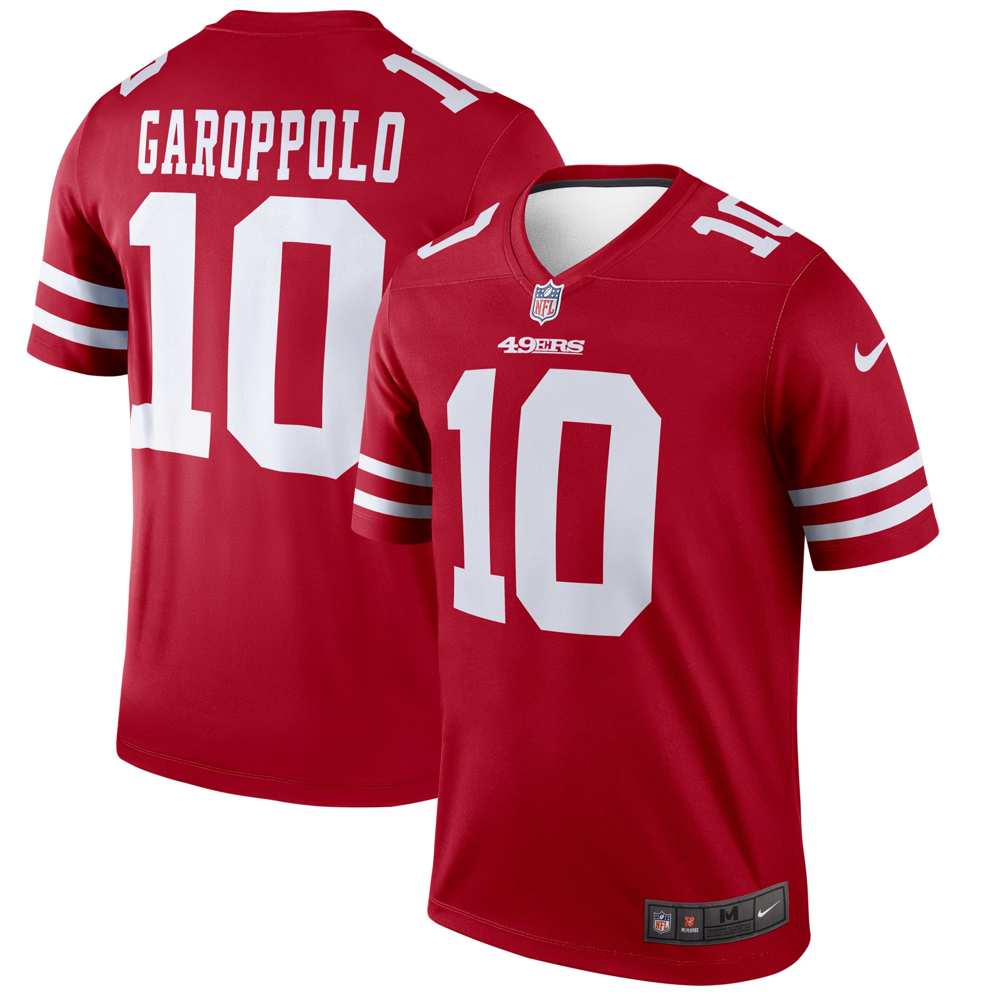 Men's Nike Jimmy Garoppolo Scarlet San Francisco 49ers Team Legend