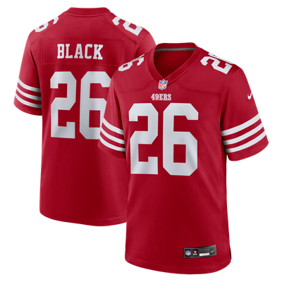 Kaelon Black San Francisco 49ers Nike Team Game Jersey - Scarlet