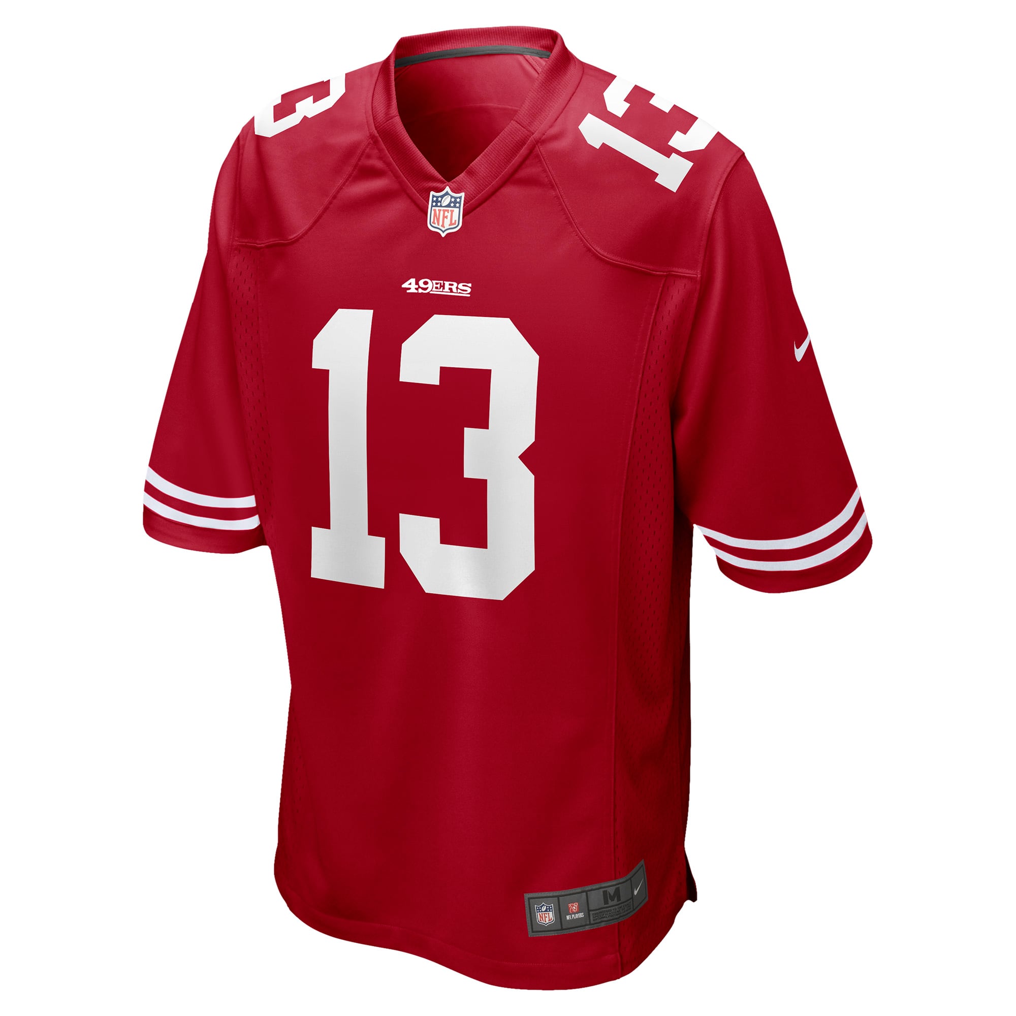Men's Nike Richie James Scarlet San Francisco 49ers Game Jersey