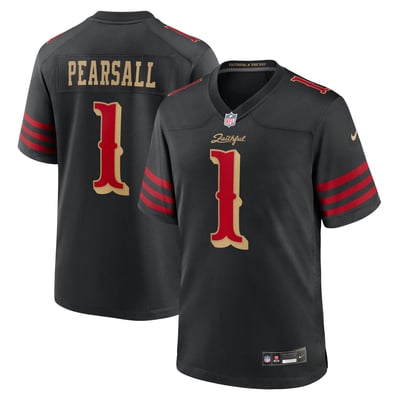 Ricky Pearsall San Francisco 49ers Nike Rivalries Collection Game Jersey - Black