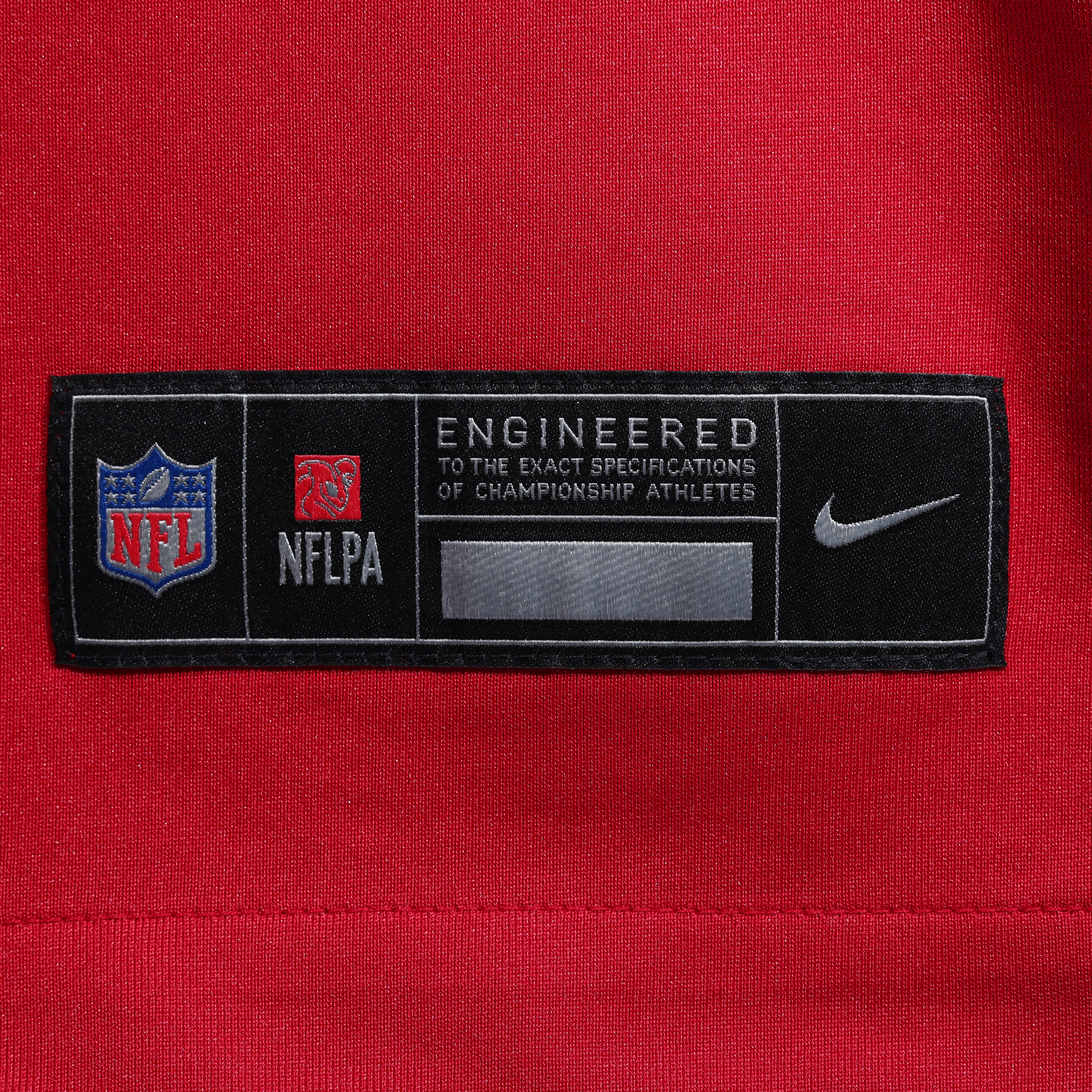 San Francisco 49ers 80th Anniversary Alternate Custom Game Jersey Scarlet
