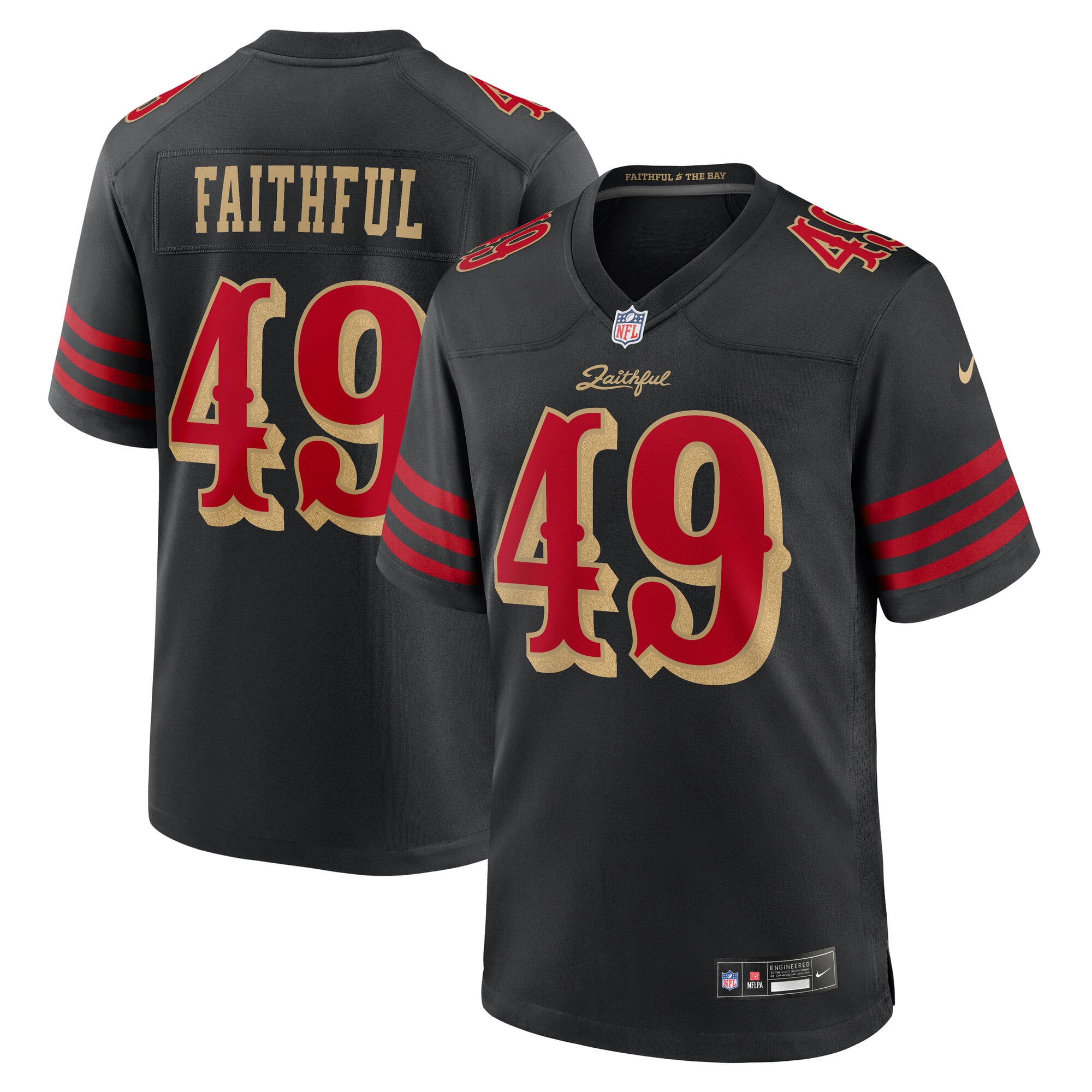 The Faithful San Francisco 49ers Nike Rivalries Collection Game Jersey ...