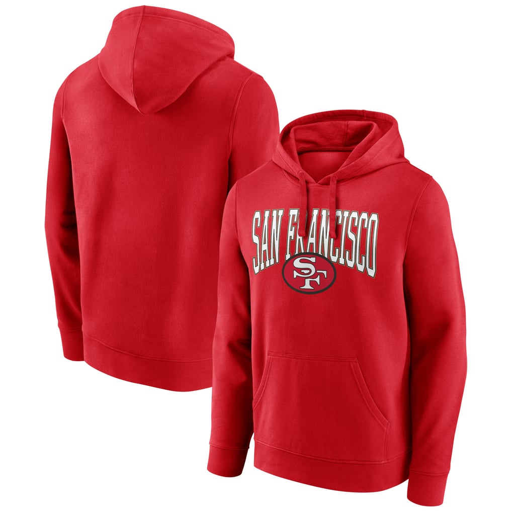 San Francisco 49ers Gridiron Classics Campus Standard Pullover Hoodie - Scarlet