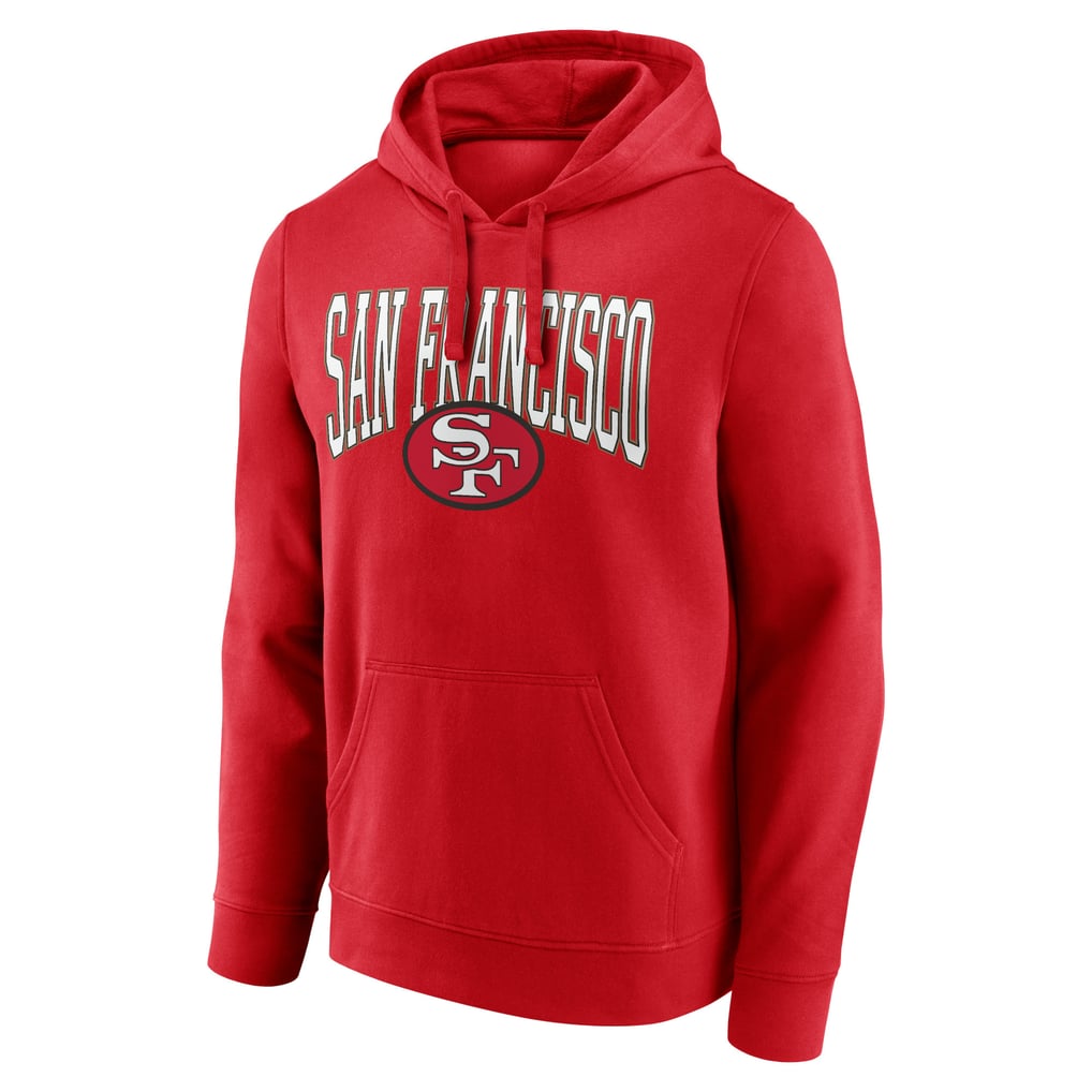 San Francisco 49ers Gridiron Classics Campus Standard Pullover Hoodie - Scarlet