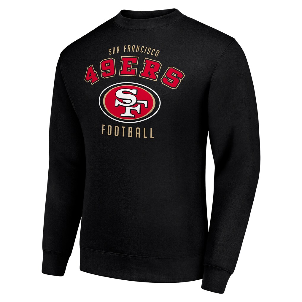 San Francisco 49ers Starter Team Logo Pullover Sweatshirt - Black