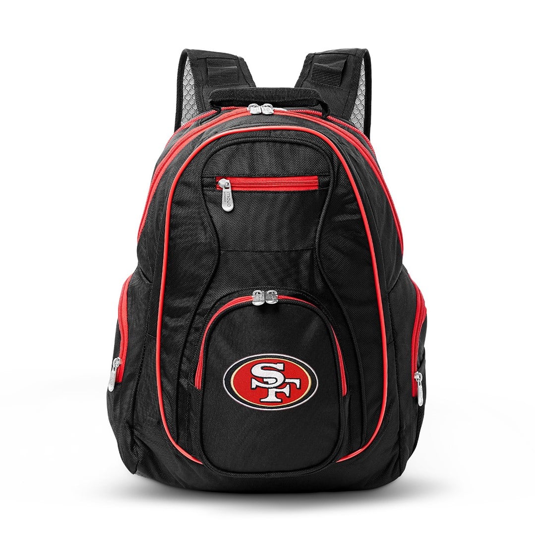 MOJO Black/Red San Francisco 49ers Premium Color Trim Backpack