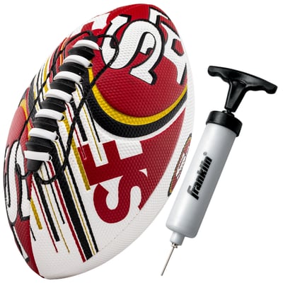 San Francisco 49ers NFL Air Tech Mini Football