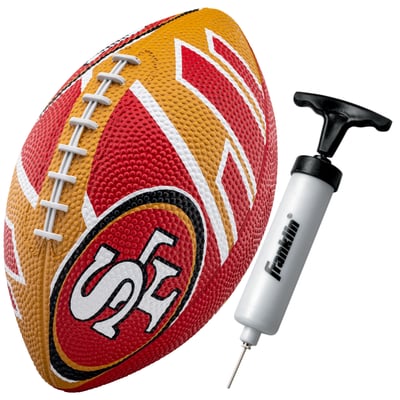 San Francisco 49ers NFL Mini Rubber Football