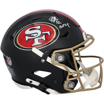 Patrick Willis San Francisco 49ers Autographed Fanatics Authentic Riddell Rivalry Speed Flex Authentic Helmet with "HOF 24" Inscription