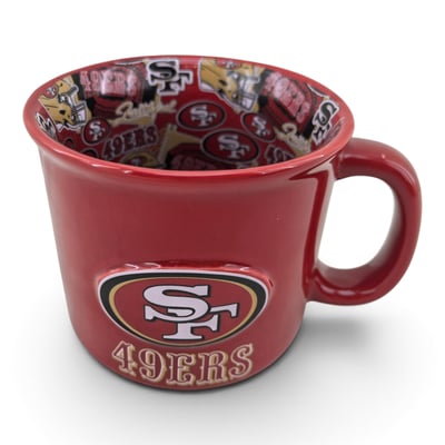 San Francisco 49ers Pegasus 17oz. Inside Out Mug
