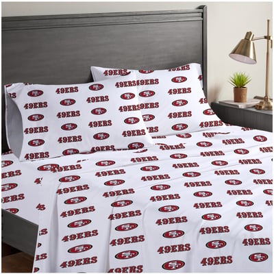San Francisco 49ers Pegasus Logo Wordmark Full Sheet Set
