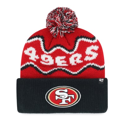  San Francisco 49ers '47 Preschool Squiggle Script Cuffed Knit Hat - Scarlet