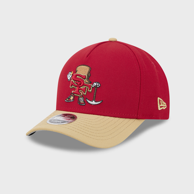 San Francisco 49ers New Era Preschool Cartoon 9FORTY A-Frame M-Crown Adjustable Hat - Scarlet
