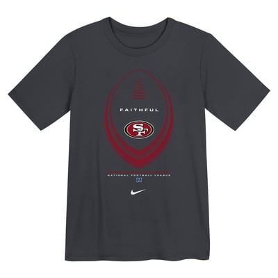 San Francisco 49ers Nike Preschool Legend Icon T-Shirt - Black
