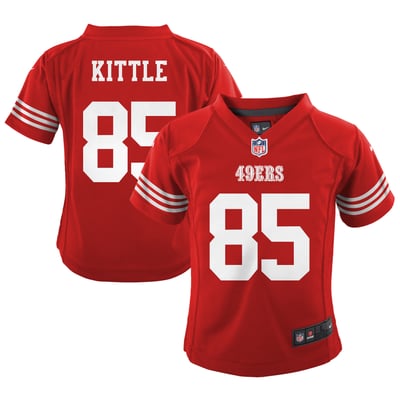 George Kittle San Francisco 49ers Nike Preschool Game Jersey - Scarlet