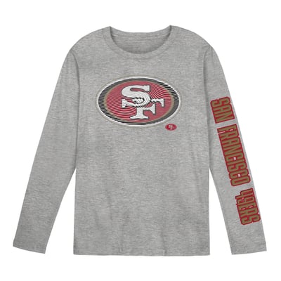 San Francisco 49ers Outerstuff Preschool Air Raid Long Sleeve T-Shirt - Gray