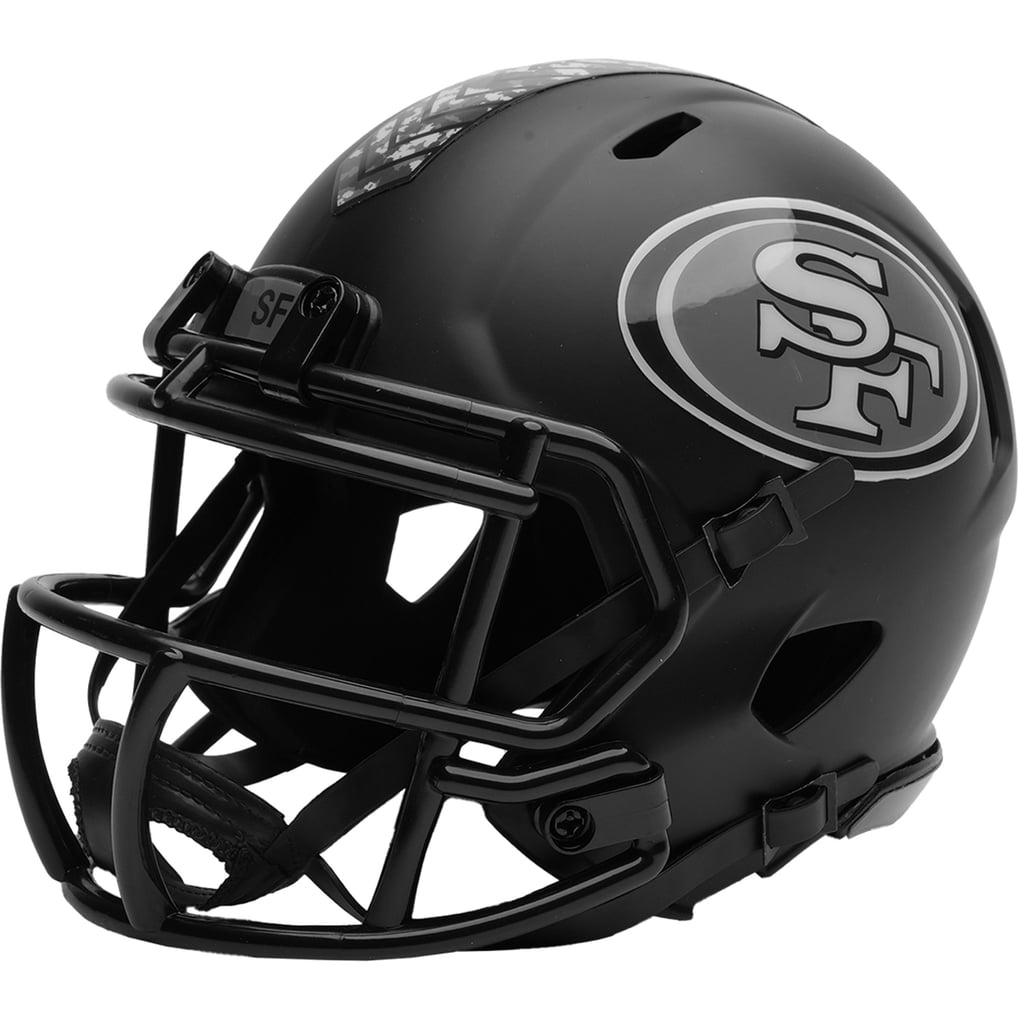 San Francisco 49ers Riddell 2026 Salute to Service Speed Mini Helmet