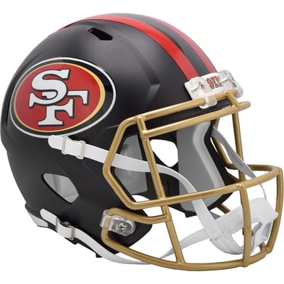  San Francisco 49ers Riddell Rivalries Collection On-Field Alternate Speed Replica Helmet