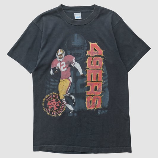 Ronnie Lott Salem Sportswear 90s T-shirt - Black - S by Fanatics Real Vintage