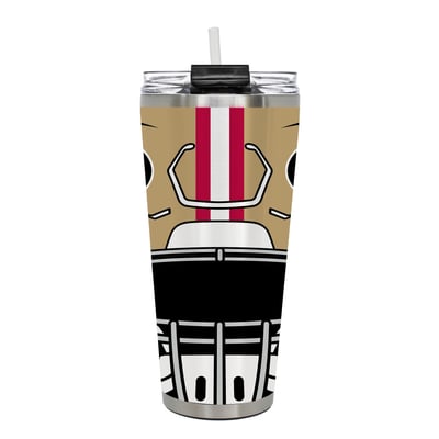 San Francisco 49ers 32oz. Helmet Big Slim Tumbler