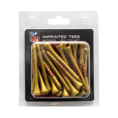 San Francisco 49ers 50-Pack Golf Tee Set