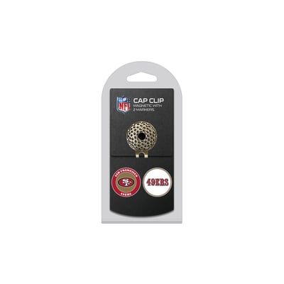 San Francisco 49ers Cap Clip with 2 Magnetic Markers Set