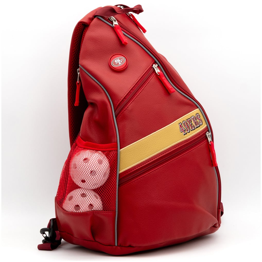 San Francisco 49ers Embroidered Team Pickleball Backpack