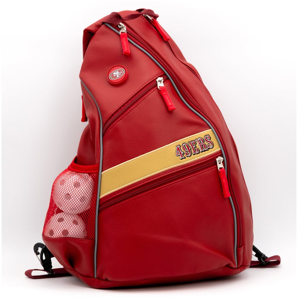 San Francisco 49ers Embroidered Team Pickleball Backpack