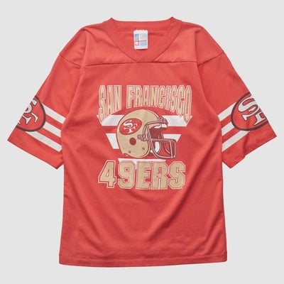 San Francisco 49ers Garen 90s T-shirt - Red - Yth M by Fanatics Real Vintage