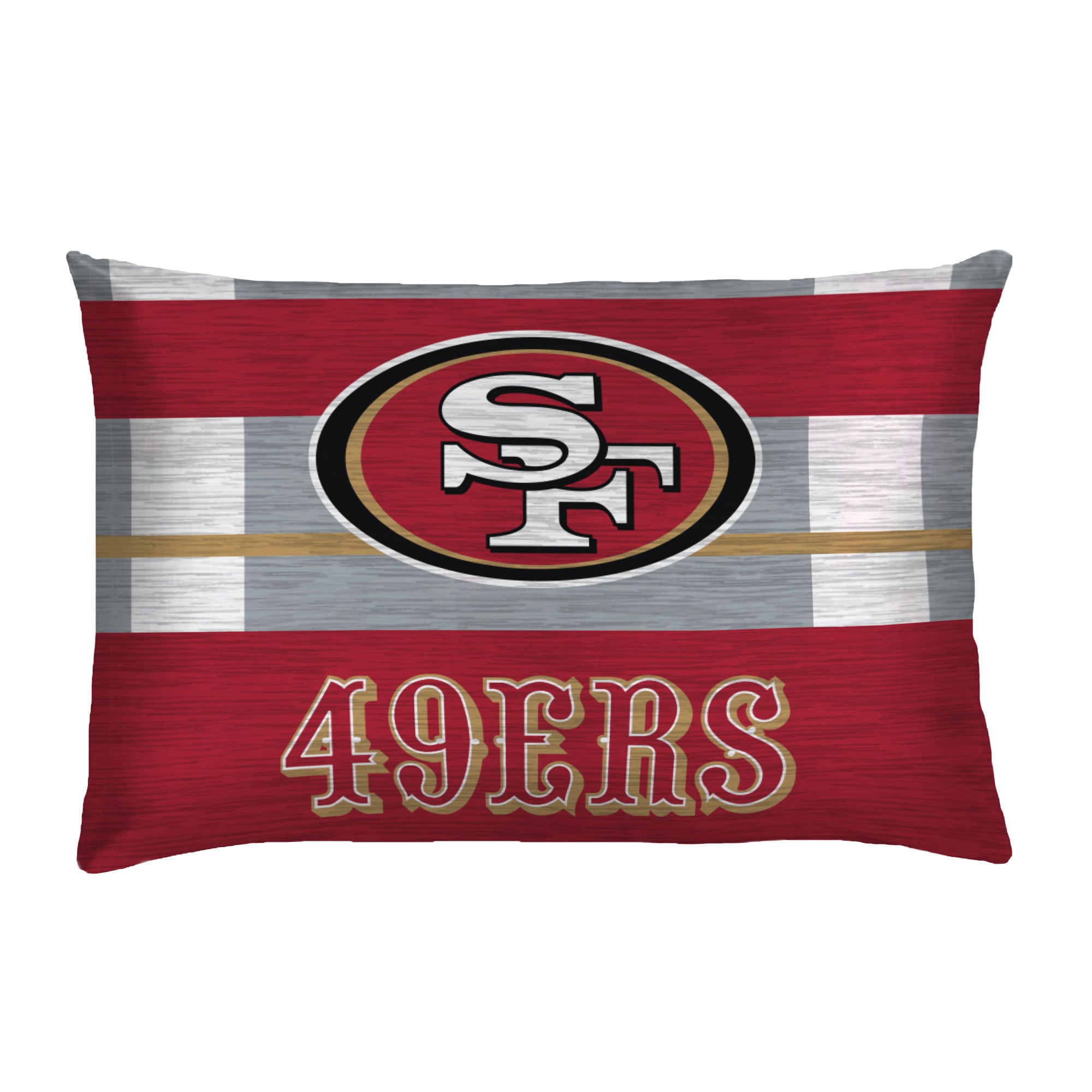 San Francisco 49ers Heathered Stripe 3-Piece Full/Queen Bed Set